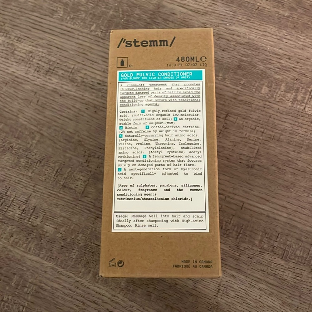 🆕 The Abnormal Beauty Company Stemm Gold Fulvic Conditioner